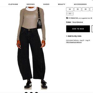 We The Free Good Luck Mid Rise Jean - color SOUNDWAVE -size 31. like new